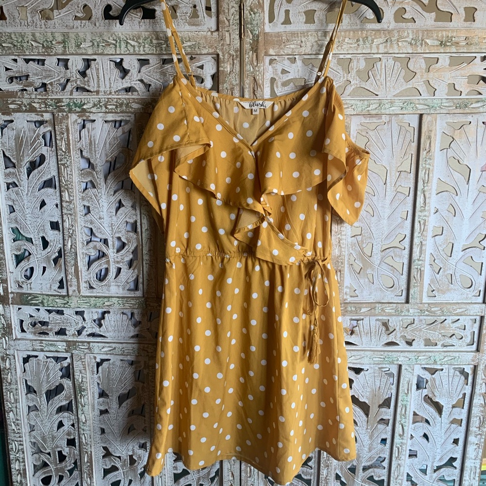 Polka Dot Flutter Dress